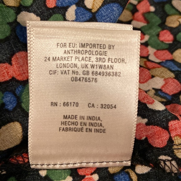 Anthropologie Maeve Wynwood confetti blouse - Picture 9 of 10